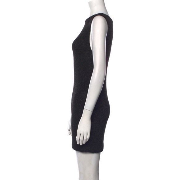 Saint Laurent black knit dress sz Small NWT - Picture 3 of 7